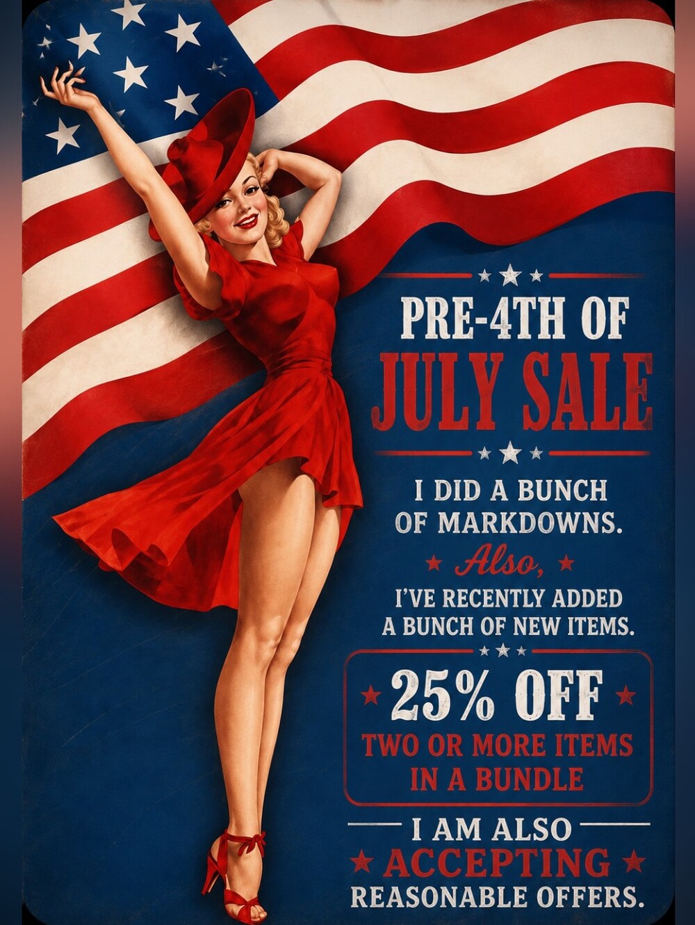 New Items And Markdowns